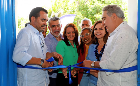 Entrega de obras e reforma da Escola Estadual Joaquina Maria em Esperantina