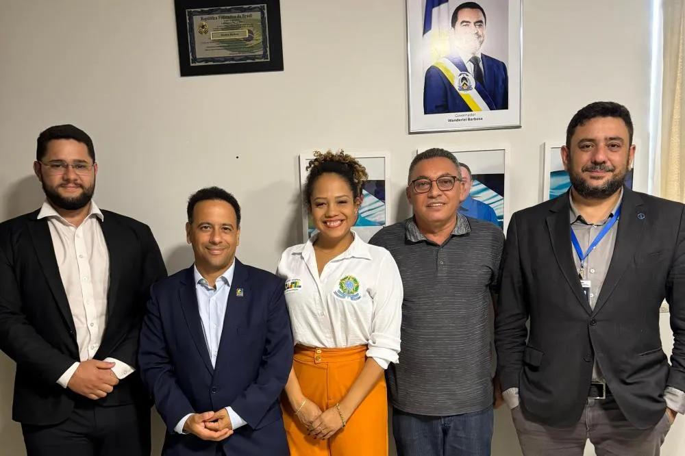 Marilon Barbosa recebe superintendente da SPU e diretores da Secretaria de Relações Institucionais da Presidência da República