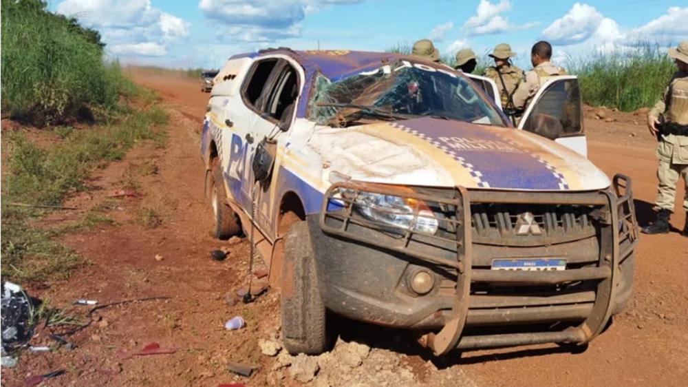 Canguçu: Policial Militar sai da UTI após acidente com viatura na Operação