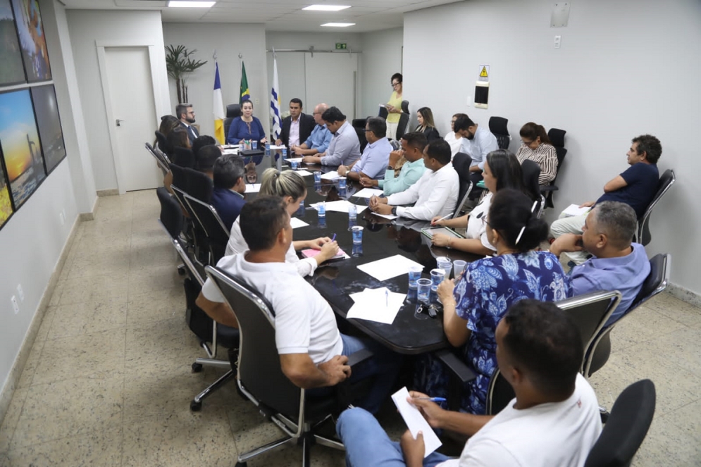  Cinthia reúne vereadores e reafirma que sistema de saúde de Palmas é porta aberta