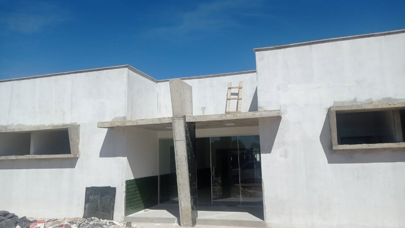 Vereador Florisvaldo Silva visita construção da Creche que será entregue em breve pela Prefeitura Municipal de São Miguel