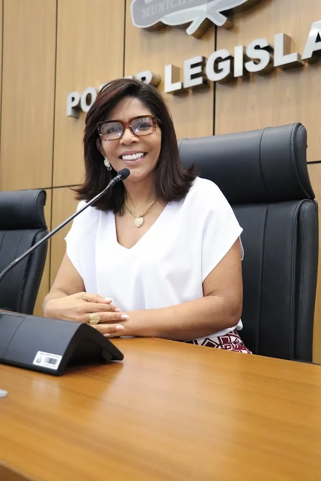 Vereadora Delma Freitas solicita revitalização da sinalização de trânsito na Avenida D do Jardim Aureny III