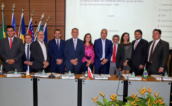 Em Belém, governador Wanderlei Barbosa participa da aprovação do Plano Regional do Desenvolvimento da Amazônia