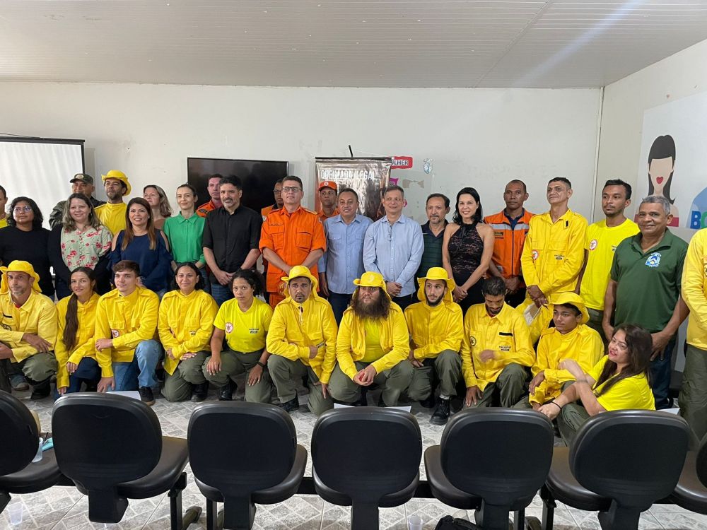 Após defender a criação de brigada florestal em Taquaruçu, Marilon Barbosa acompanha evento de operacionalização