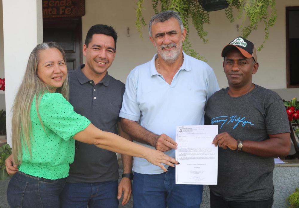 Vereador Florisvaldo Solicita Recursos para São Miguel do Tocantins em Reunião na Fazenda do Prefeito Alberto Moreira