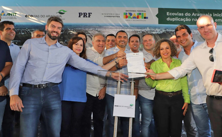 Solenidade de assinatura das obras de duplicação da BR-153 em Gurupi