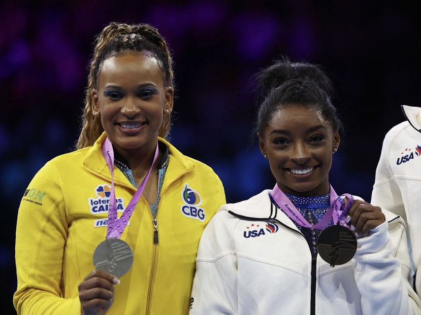 Rebeca Andrade conquista prata no Mundial de Ginástica Artística