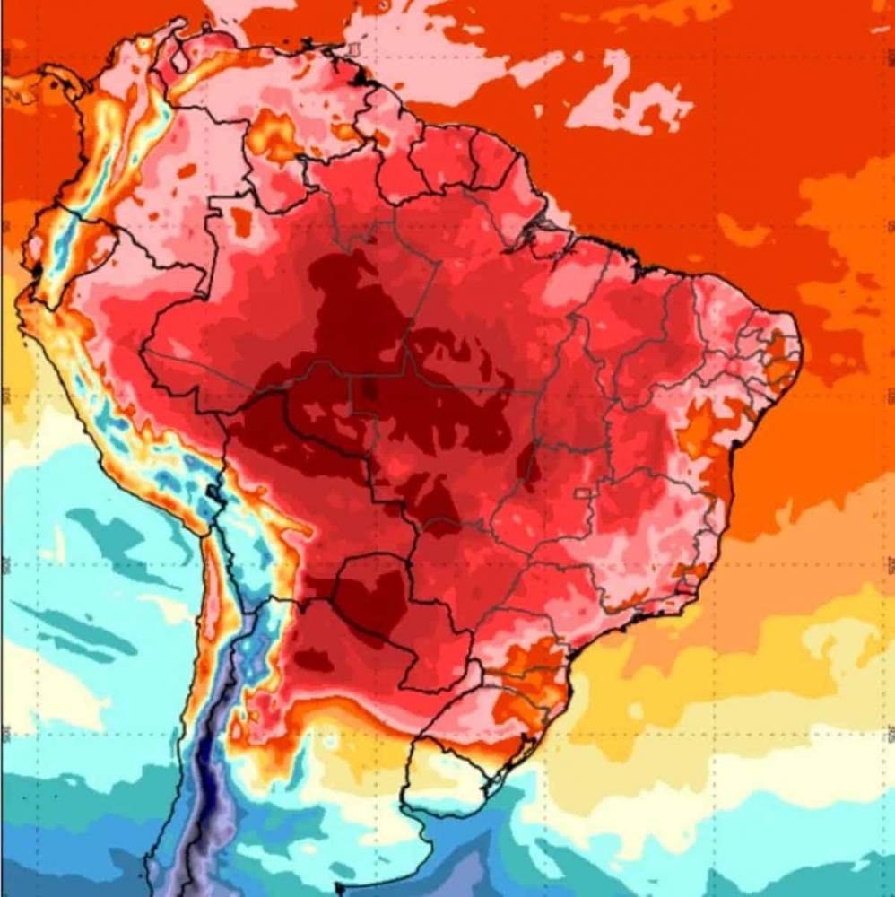 Calor extremo: Inmet expande alerta vermelho para 15 estados e DF até sexta-feira