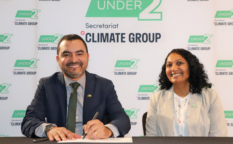 governador Wanderlei Barbosa assina compromisso para zerar emissões no Tocantins até 2050