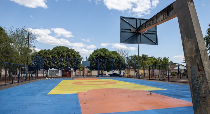 Quadras poliesportivas recebem pedidos de reforma do vereador Marilon Barbosa