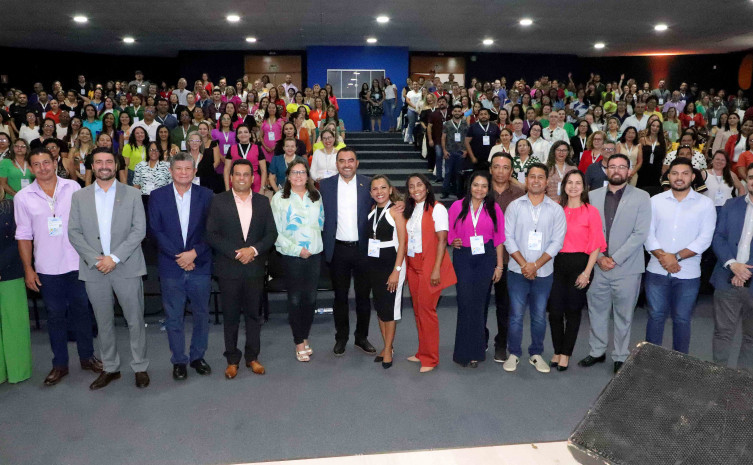 Governador Wanderlei Barbosa abre seminário de formação de gestores escolares e reforça a educação como prioridade