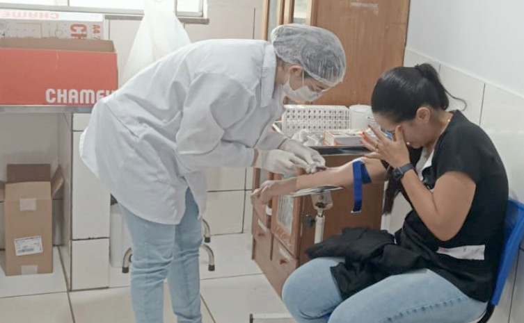 Unidade de Coleta de Augustinópolis promove ações de incentivo à doação de sangue