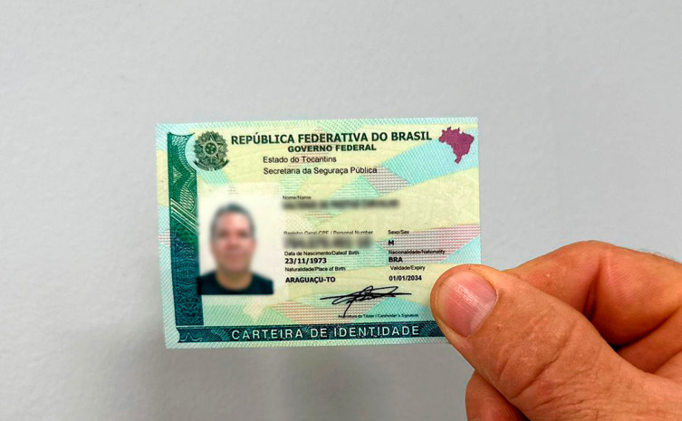 Tocantins realiza mais de 10 mil atendimentos para emissão da nova Carteira de Identidade Nacional